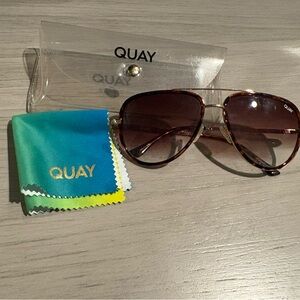 Quay Australia Tortoise Shell Sunglasses